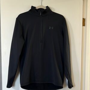 Under Armour Black Performance Jacket with High Collar